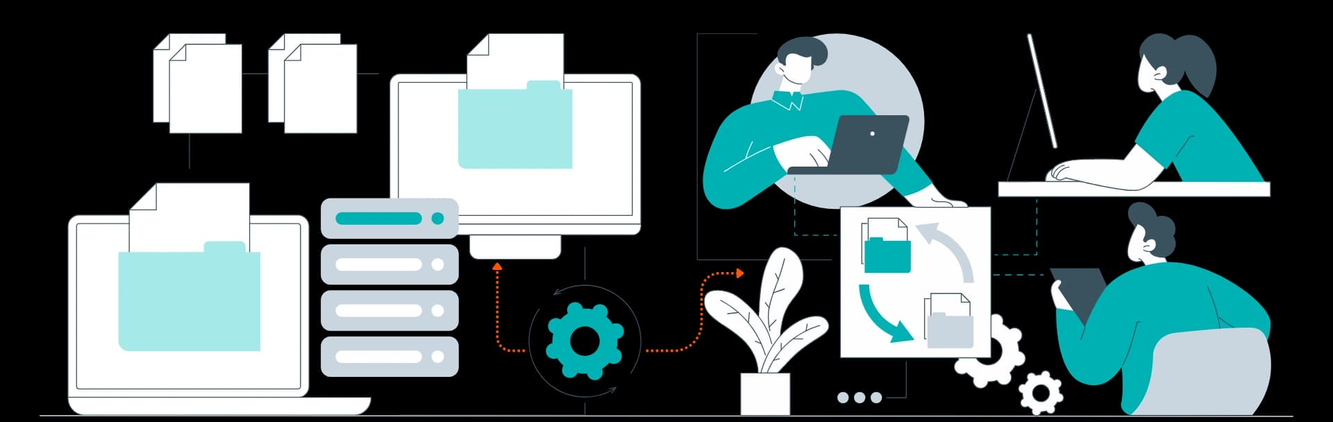 Valenta IDP Human in the Loop Process Flow