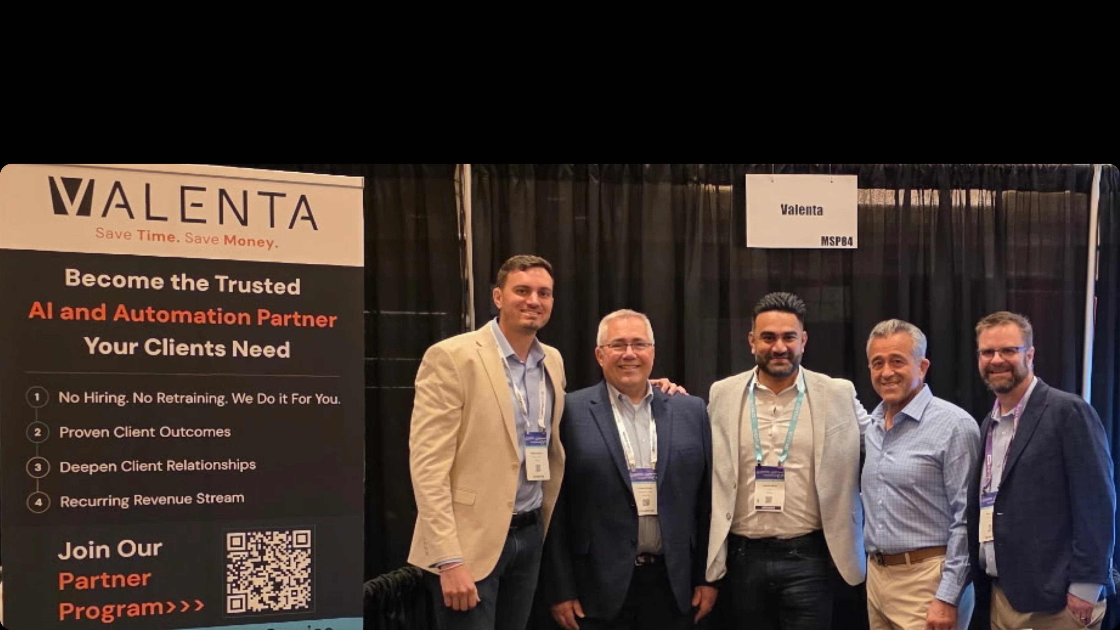Valenta Our Team at event