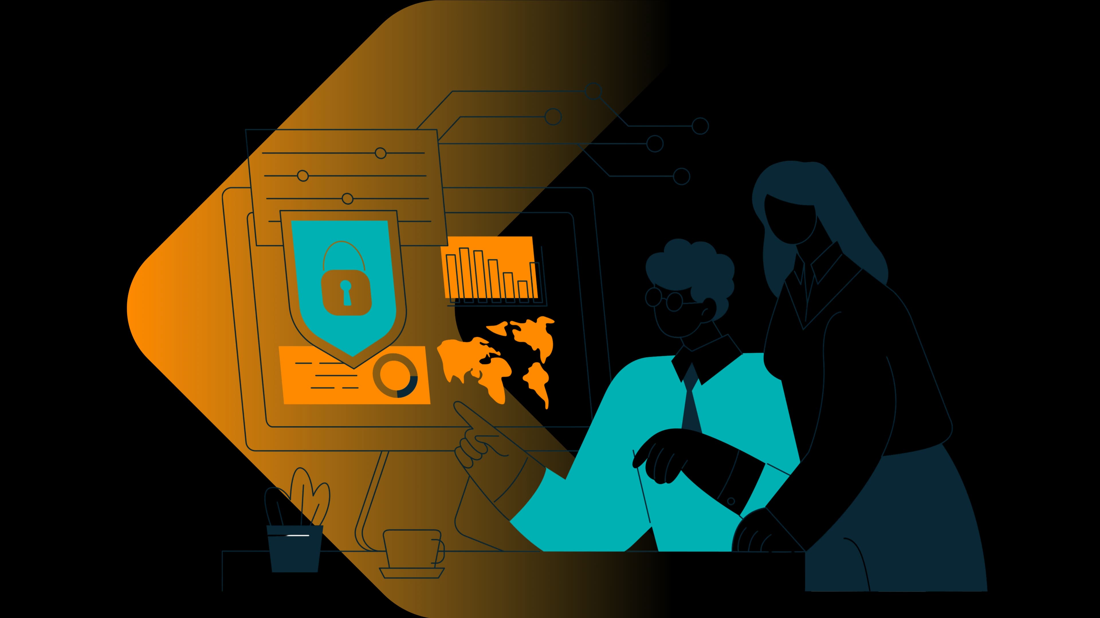 Information Technology Automation Illustration