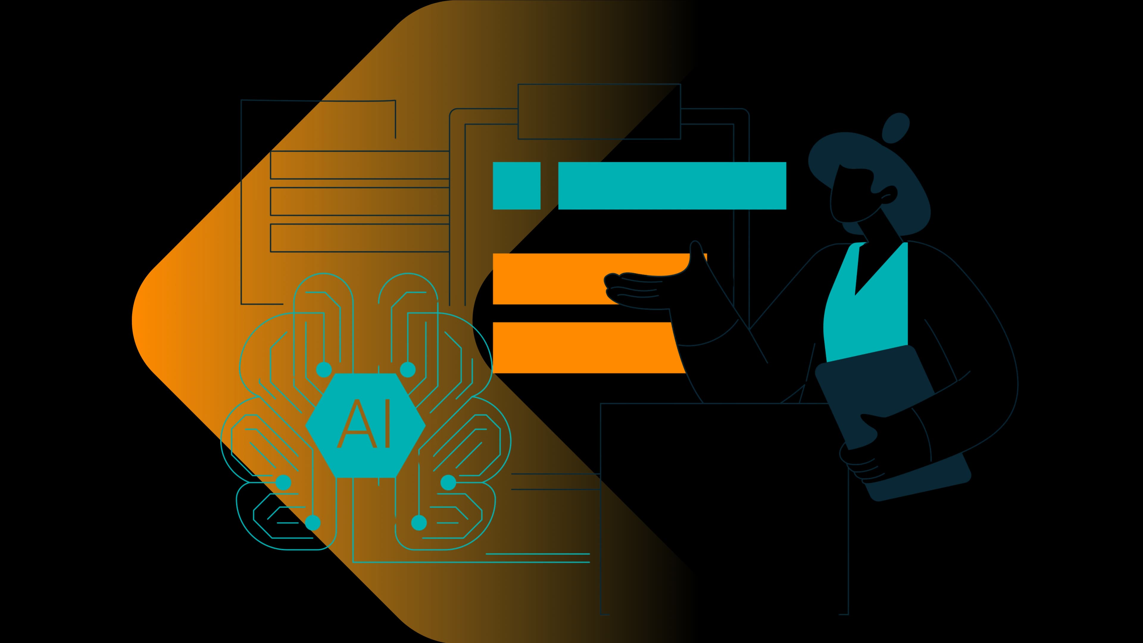 Legal and Compliance Automation Illustration