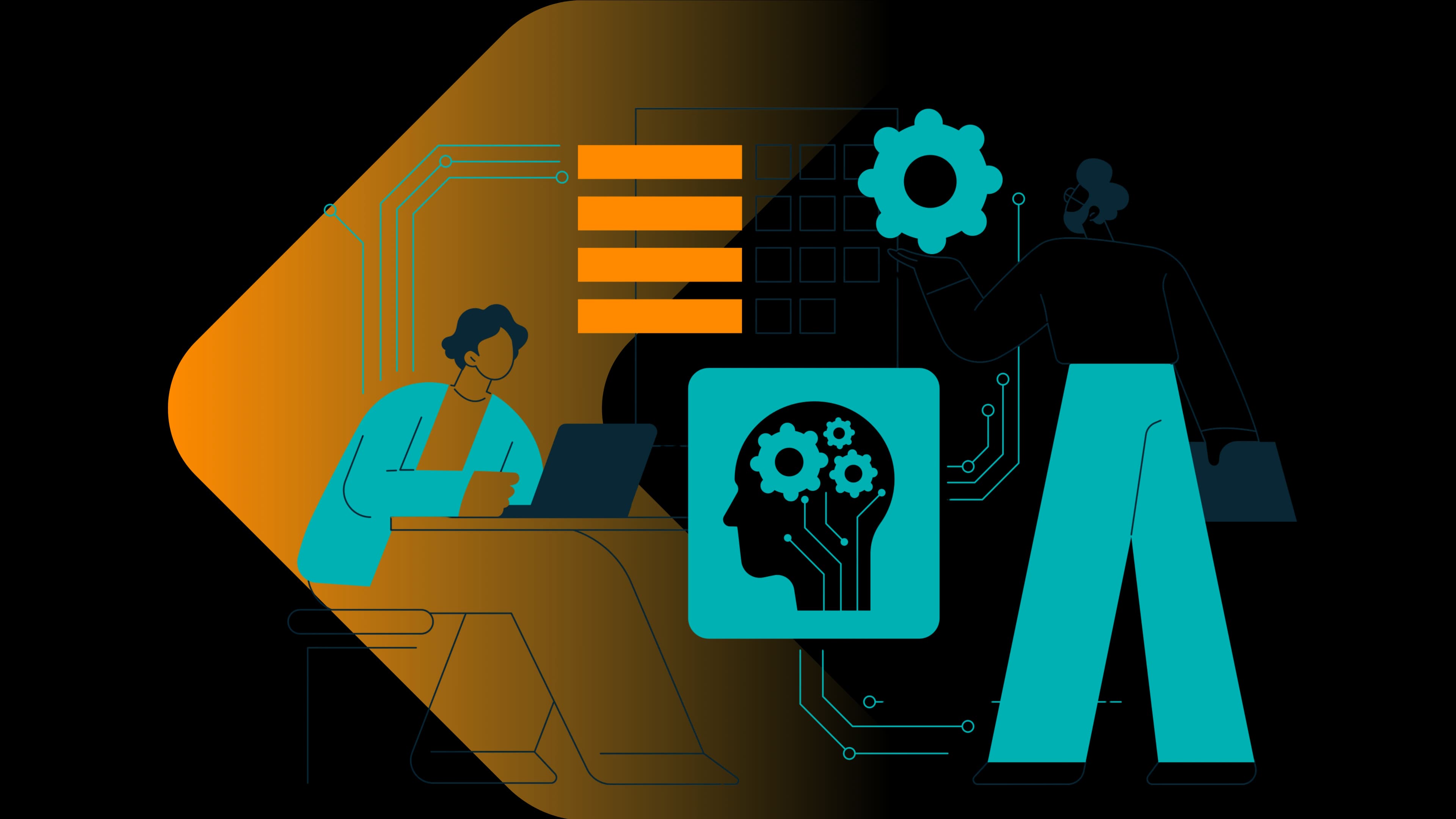 QA and Testing Automation Illustration